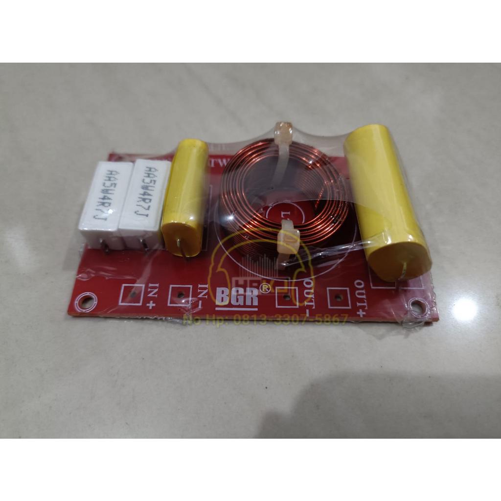 KIT CROSSOVER PASIF TWEETER 1 WAY BELL BGR kit cross pasif tweeter 1way