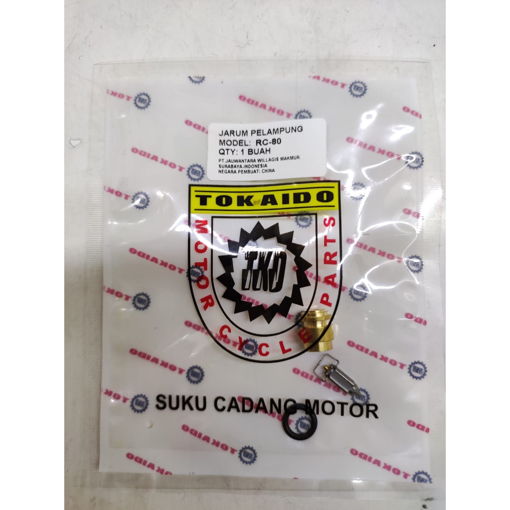 JARUM APUNG PELAMPUNG KARBU KARBURATOR  SUZUKI RC TORNADO CRYSTAL