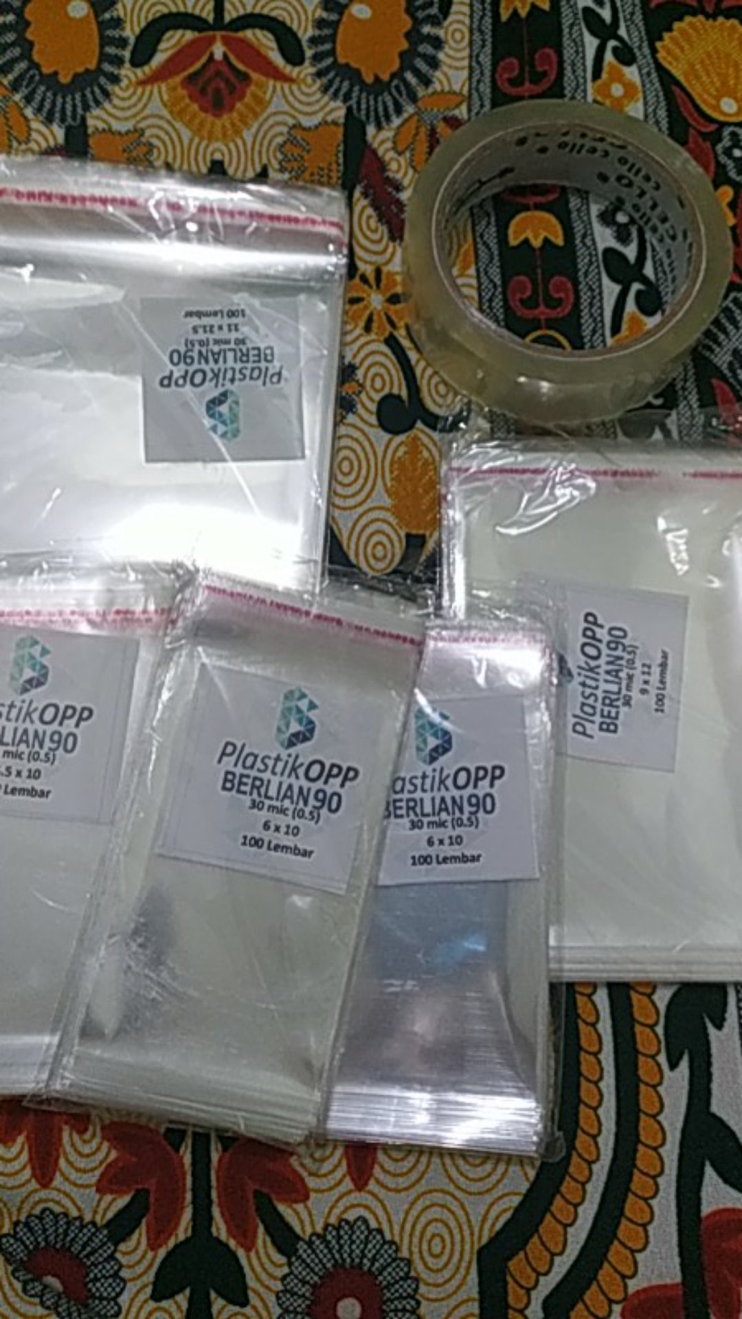 Plastik Opp Tebal 9 X 12 Cm 30 Micron (0,5) Plastik Kemasan / Plastik Martabak Mini