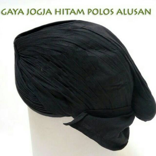 COD...!!! Blangkon Jogja Lipat Hitam Polos Jebeh - Ukuran Dewasa #Adat #Jawa #Tradisional