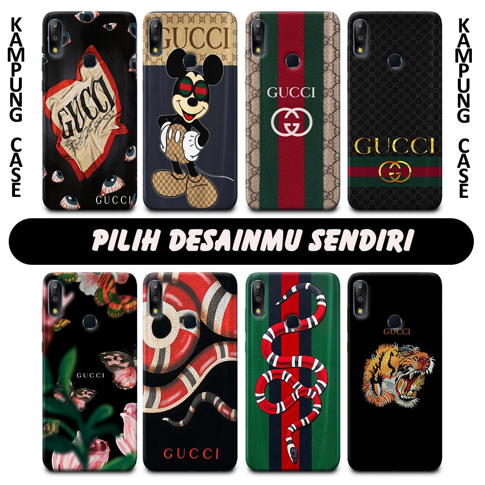 CASING HP CUSTOM CASE HARDCASE FULLPRINT GUCCI FOR SAMSUNG XIAOMI IPHONE OPPO ASUS VIVO
