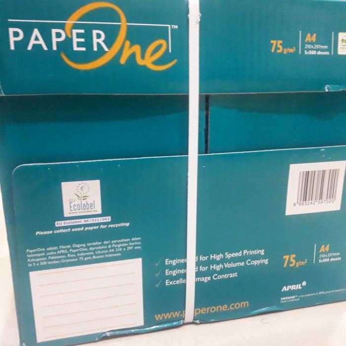 

kertas paperone A4 75 gr