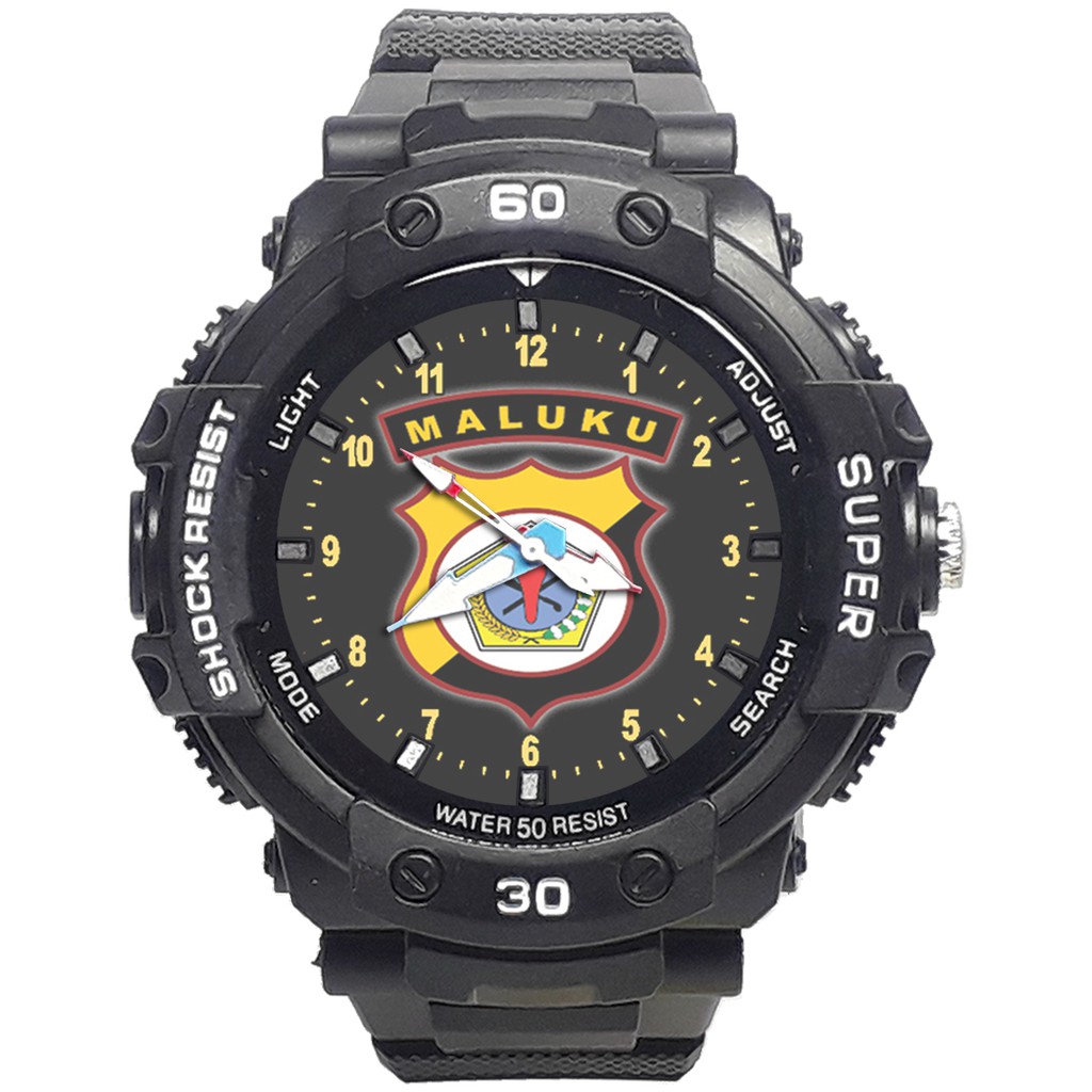 Jam Tangan POLDA MALUKU Bagus