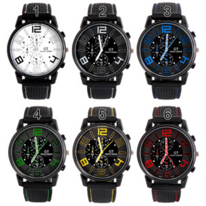 Grand Touring Sport Men Watch Jam Tangan Olah Raga Pria - GT02