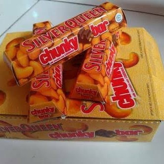 

COKELAT SILVERQUEEN CHUNKYBAR MINI 33GR BOX ISI 12 / COKLAT MEDE