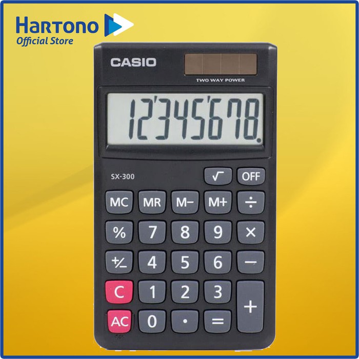 

CASIO - POCKET CALCULATOR SX300 SX 300 SX-300