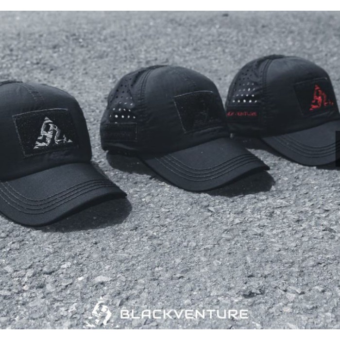 PROMO EIGER1989 BLACKVENTURE Topi tactical army Black Tiger Tactical Caps