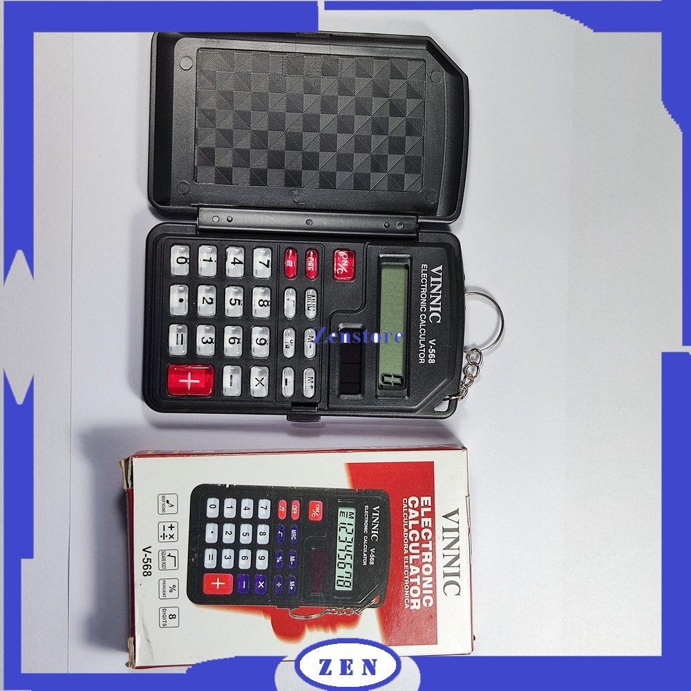 

Kalkulator Original murah bagus Awet 0568 8 digit model Flip