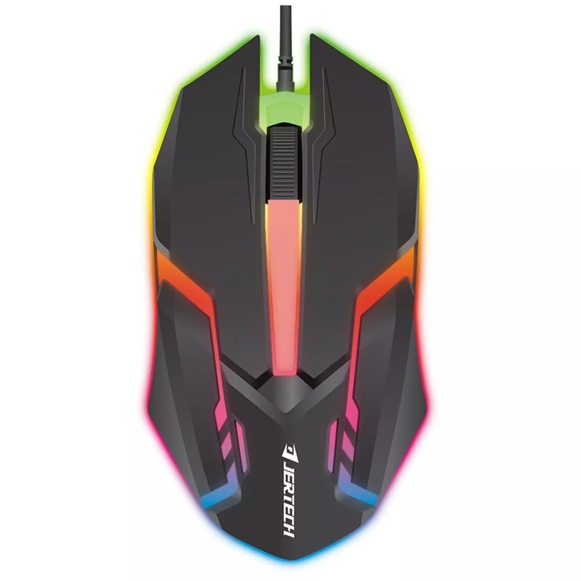 Mouse Gaming Komputer / Laptop Lampu Jertech RGB M200 - USB