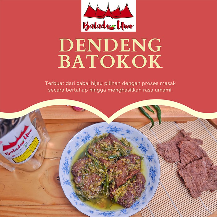 

Dendeng Batokok (Balado Uwo)