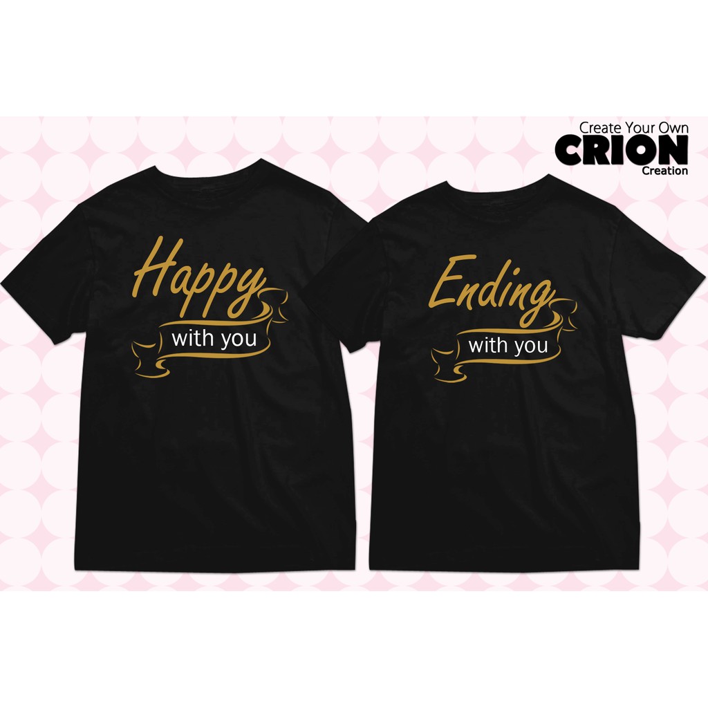 Kaos Couple Valentine - Happy Ending - By Crion