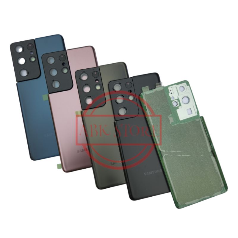 TUTUP BELAKANG BACKDOOR BACK CASING SAMSUNG GALAXY S21 ULTRA SM-G998B BACKCOVER COVER BATERAI