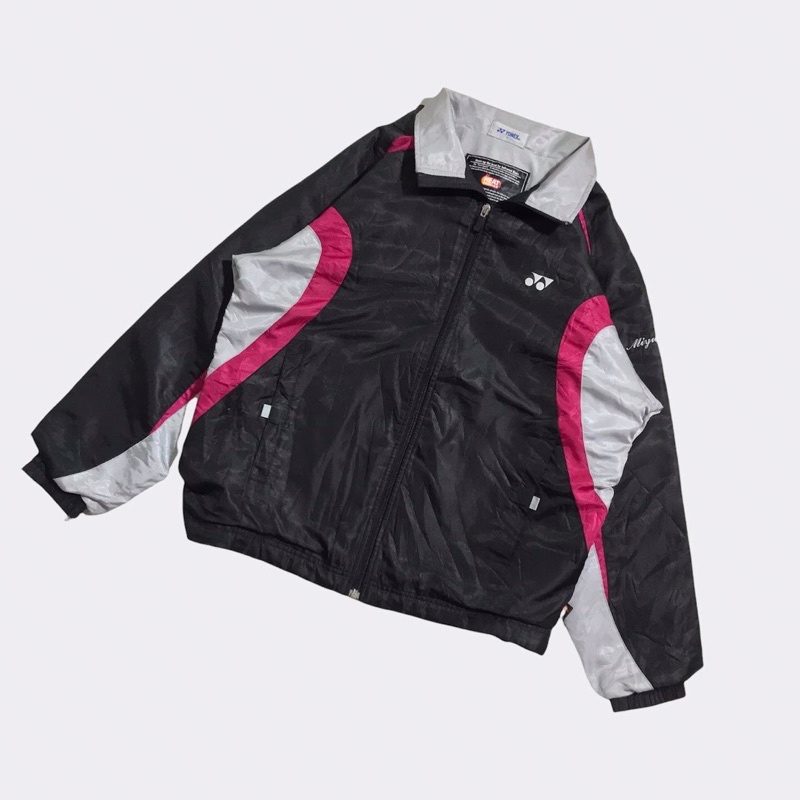 Jaket Yonex vintage windbreaker original colorblock
