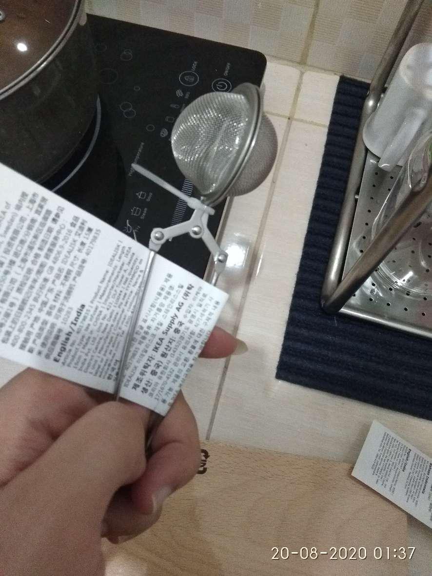 1.penyaring Teh  Baja Tahan Karat,saringan Teh.