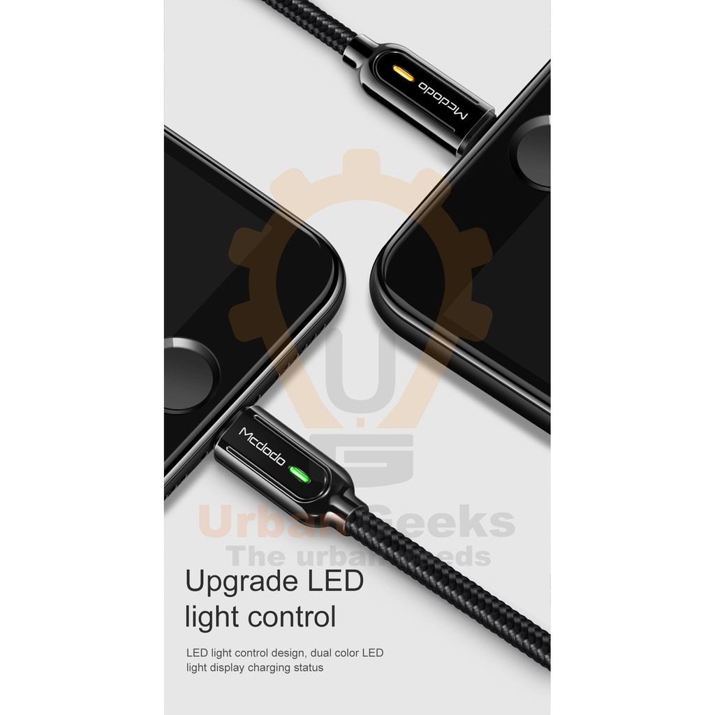 Mcdodo Auto Disconnect Lightning Data Cable iPhone gen 3 Model CA-526 Kabel IOS
