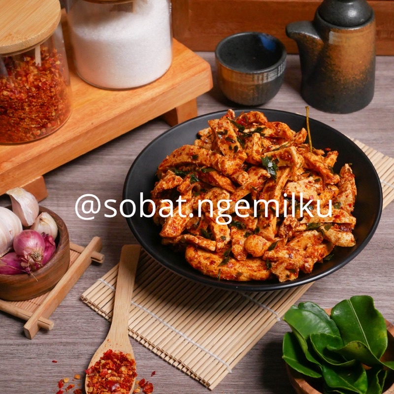 

BASRENG PEDAS/ORIGINAL DAUN JERUK/BASRENG ORIGINAL 500gr PREMIUM SUPER RENYAH