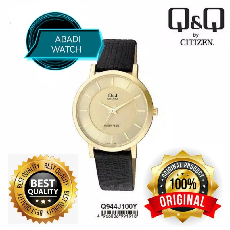 JAM TANGAN Q&amp;Q QNQ QQ KULIT Q944 Q944J Q944J ORIGINAL