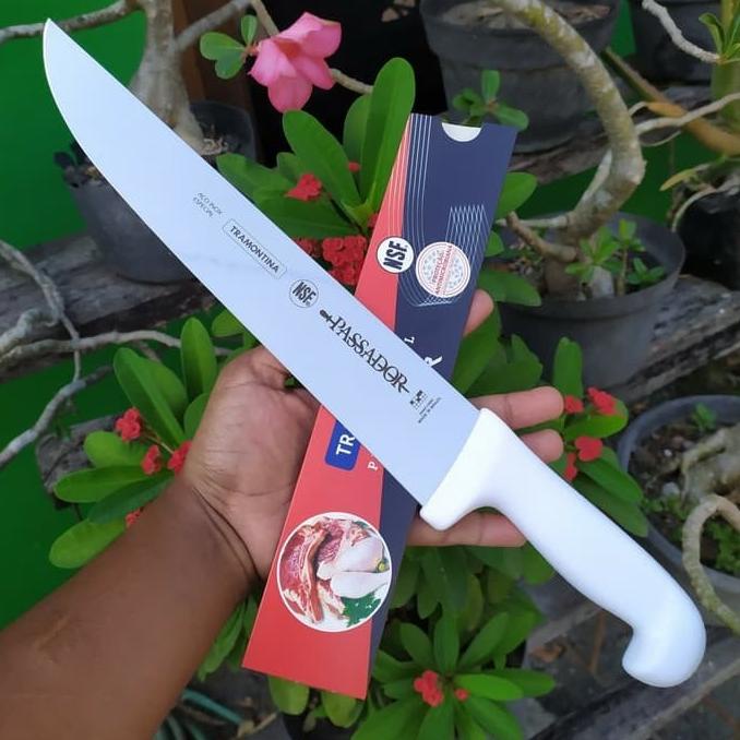 Made In Brazil Tramontina Passador 10In Pisau Butcher Knife Tramontina