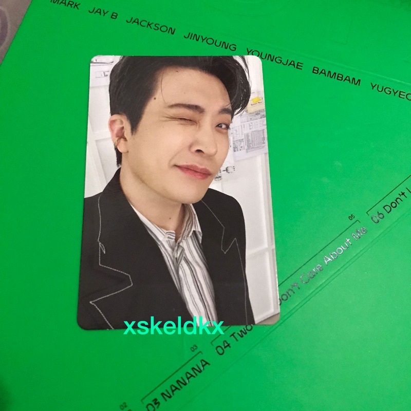 GOT7 Official Photocard New EP Youngjae pc ars