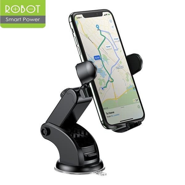Robot RT-CH11S Car Holder Suction Cup &amp; Spring Lock Washable