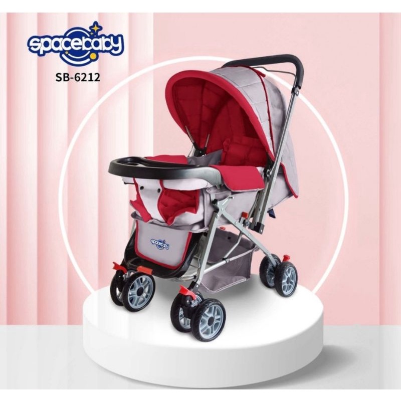 Stroller Spacebaby by pacific SB 6212 &amp; SB 6215 Kereta Bayi