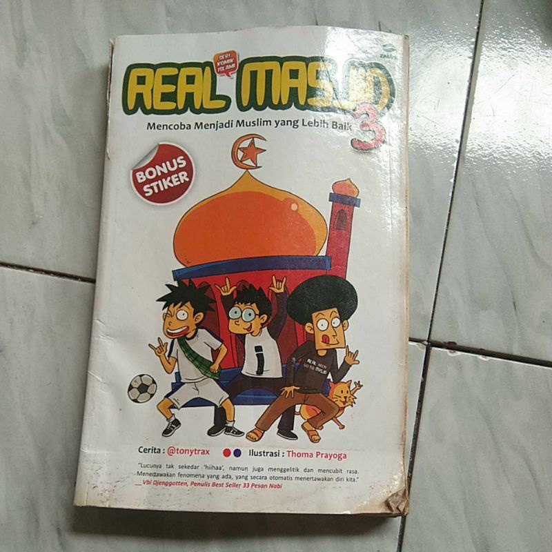 KOMIK BEKAS REAL MASJID 3