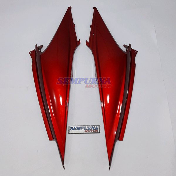 Cover Body Beat Lama 2007 Karburator Warna Merah Maroon Merek Win Kualitas Terjamin