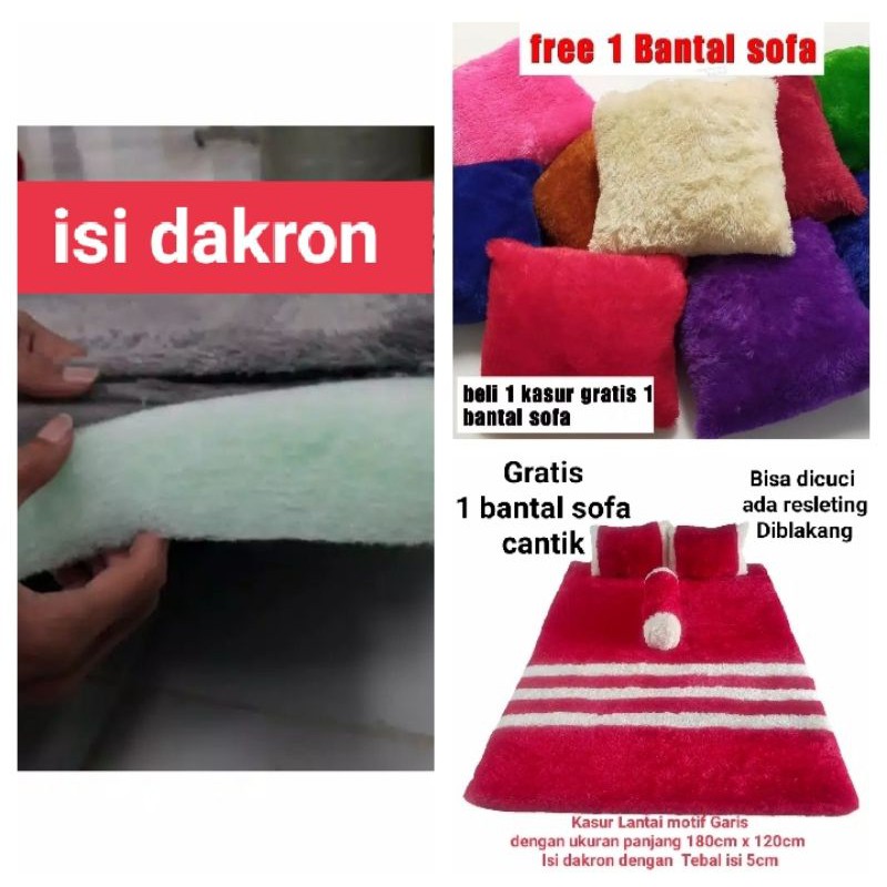 Kasur lantai bulu rasfur