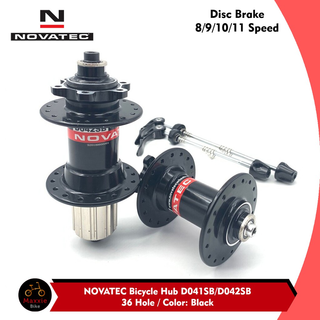 Hub FreeHub Novatec 36 Hole Six Bolt Sealed Bearing Jangkrik Loncer