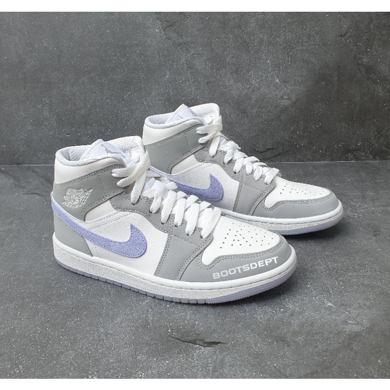 jordan 1 mid wolf gray