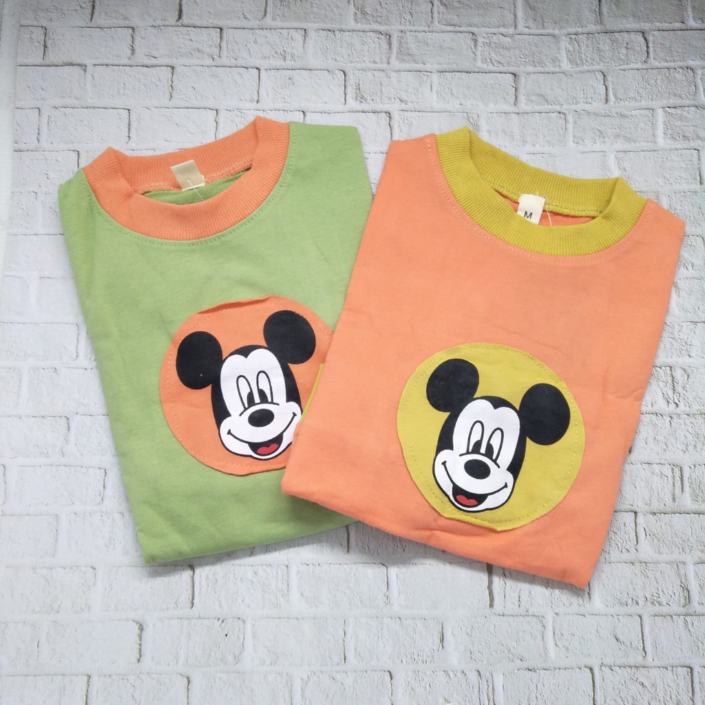 Sweater anak laki laki lucu murah usia 1-5thn 100% import gambar MICKEY FACE SWTR02