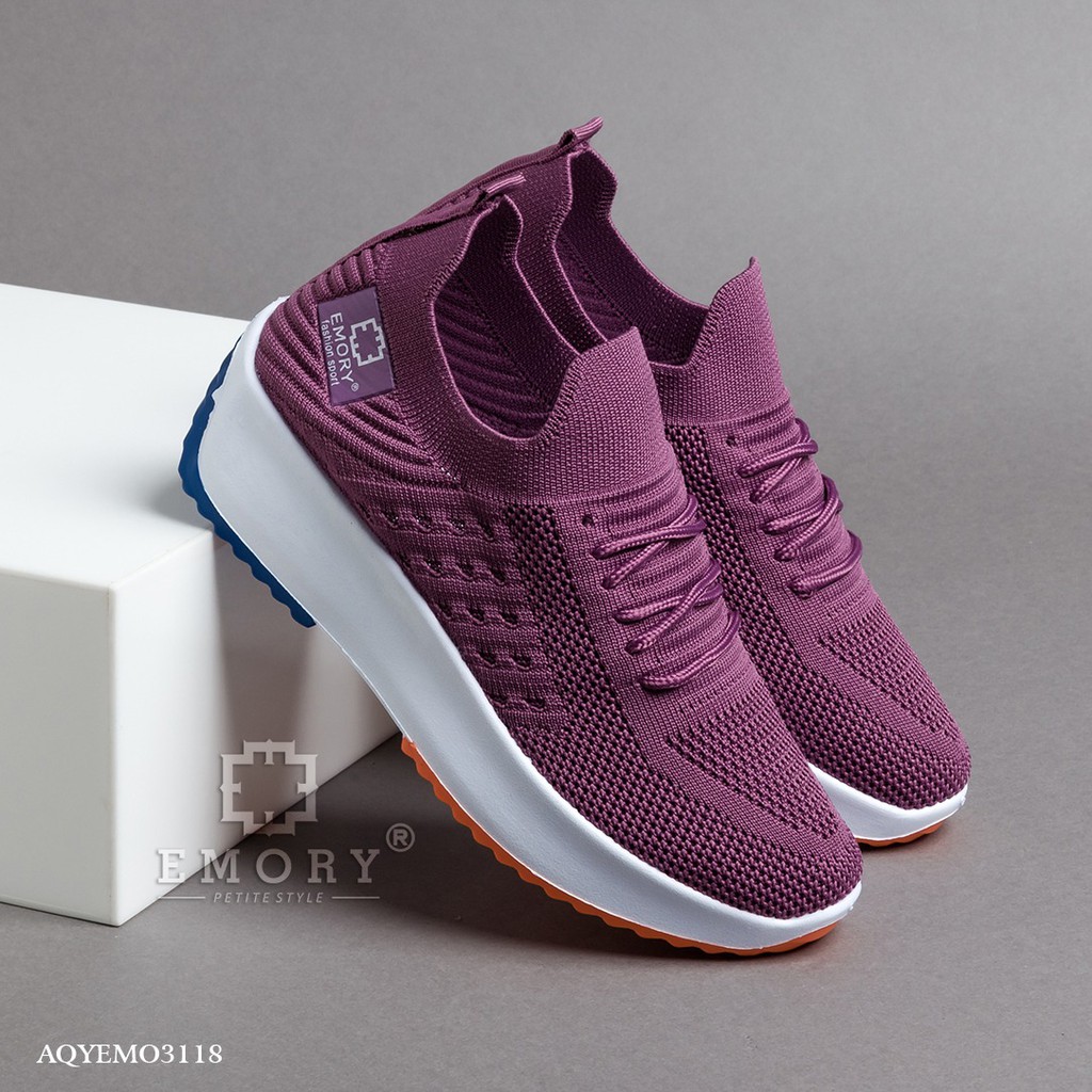 SEPATU WANITA RAJUT EMORY  Flexknit Sneakers  AQYEMO3118