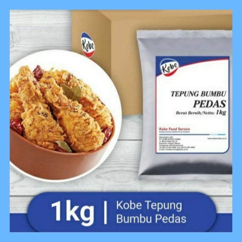 KOBE Tepung Bumbu Pedas 1 Kg