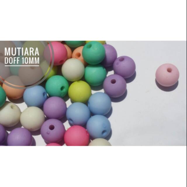 

Mutiara ringan doff uk 10mm