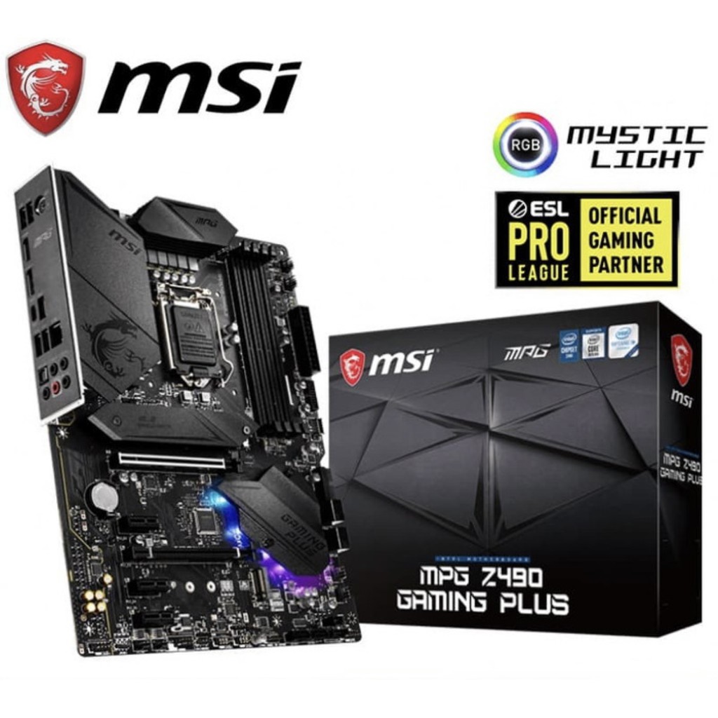 Motherboard MSI MPG Z490 Gaming Plus - MB MSI MPG Z 490 Gaming Plus