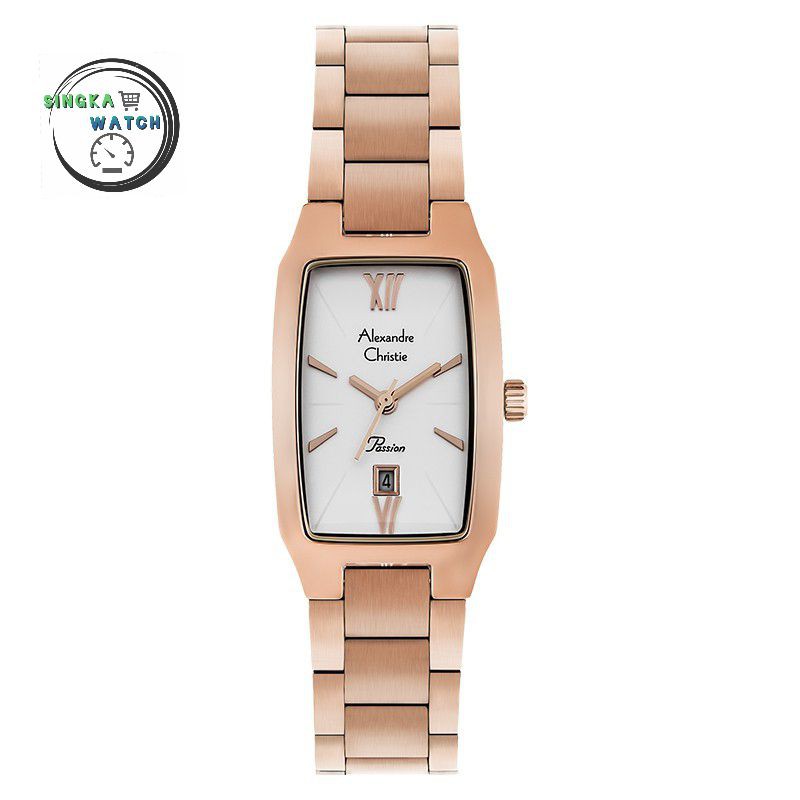JAM TANGAN CEWEK ALEXANDRE CHRISTIE AC ORIGINAL SERI 2455LD