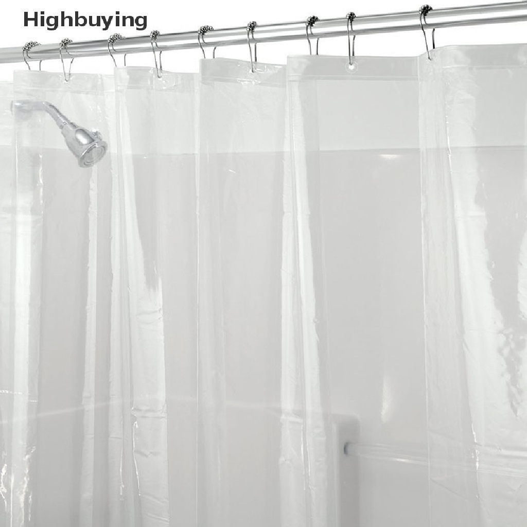 Hbid 12PCS Cincin Pengait Tirai Shower Kamar Mandi Bahan Satin Lapis Nikel 5 Bola Roller Glory