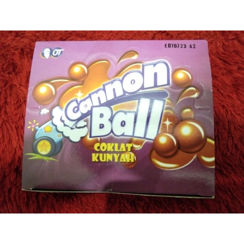 

canon ball coklat 14000 isi 24pcs