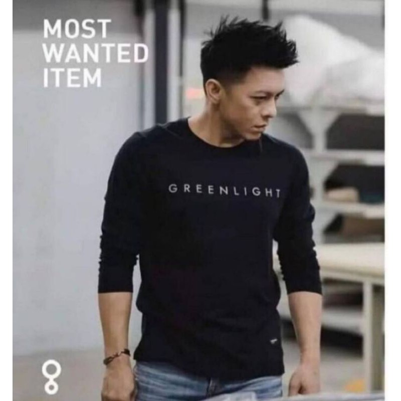 Kaos Distro Original / Kaos Greenlight Original Lengan Panjang