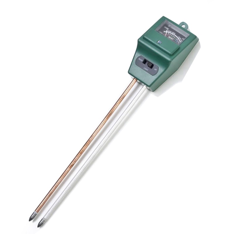 Pengukur Kelembaban Tanah Soil Moist PH Detector 3 in 1 Analyzer -= Hijau