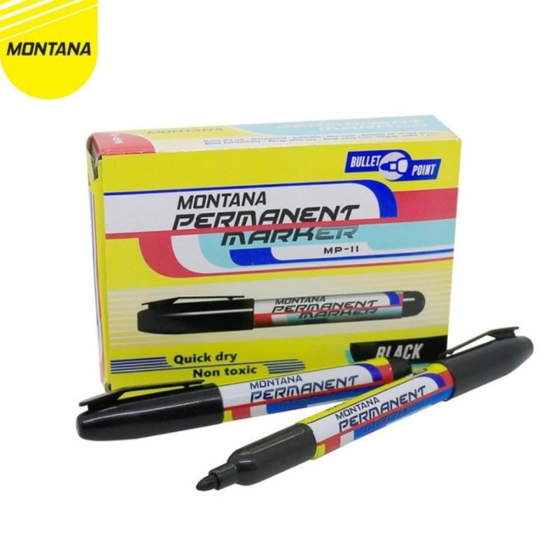 

Spidol Permanen Montana MP-11 Permanent Marker / Tidak Bisa Hapus