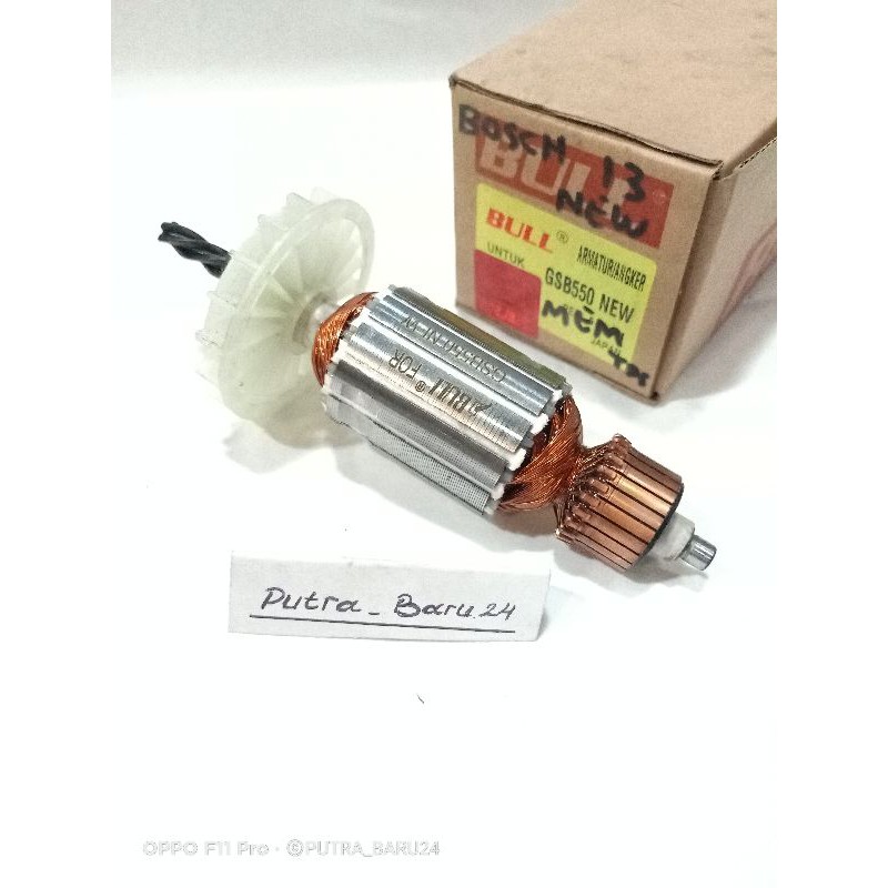 ARMATURE ANGKER MESIN BOR BOSCH GSB550 NEW