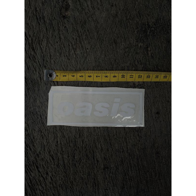 

sticker band oasis cutting