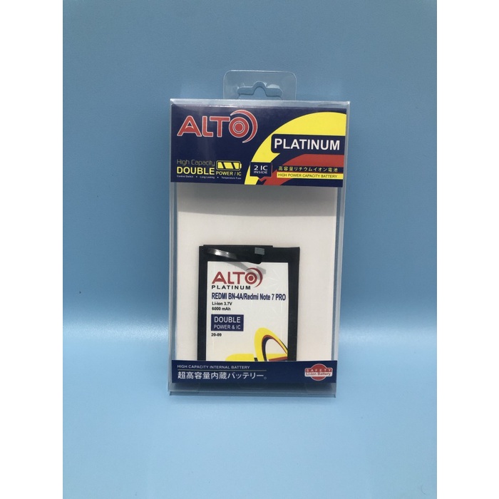 Batre baterai xiaomi Bn4a/redmi note 7 pro double power alto 6000mah