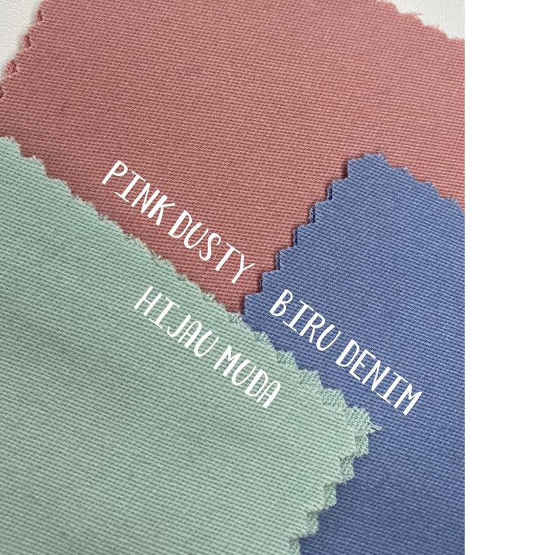 ▲ 0.5 Meter Cotton Twill Stretch Sweding / Katun Twill Stret/ Bahan Chinos ➹