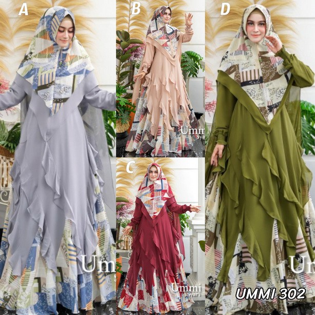 Gamis UMMI 302 Original by UMMI COLLECTION