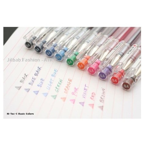 

Grosir dan Ecer Pulpen/Ballpoint Pilot HI-TEC-C Ukuran 0,3 ( Per Pcs )