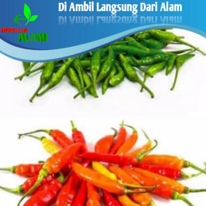 

Cabe Rawit Merah, Cabe Rawit Hijau 100 gram