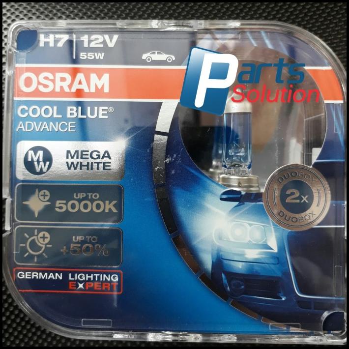 Bohlam Lampu Putih Ninja 250 Pulsar 220F Yamaha R25 Osram H7 Cool Blue
