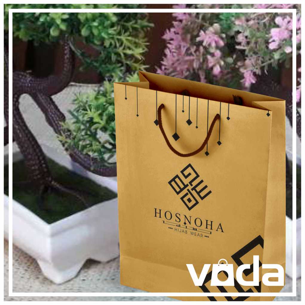 

Paper bag | Olshop Custom | 15x5x25 cm